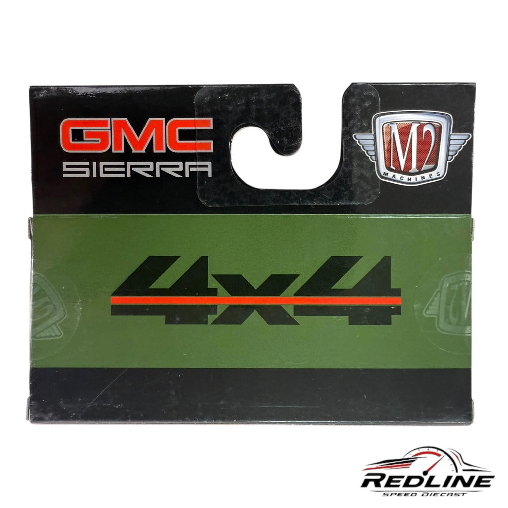 🇺🇸M2 Machines 1998 GMC Sierra 1500 4x4 Green WMTS17 22-06 H36🇺🇸