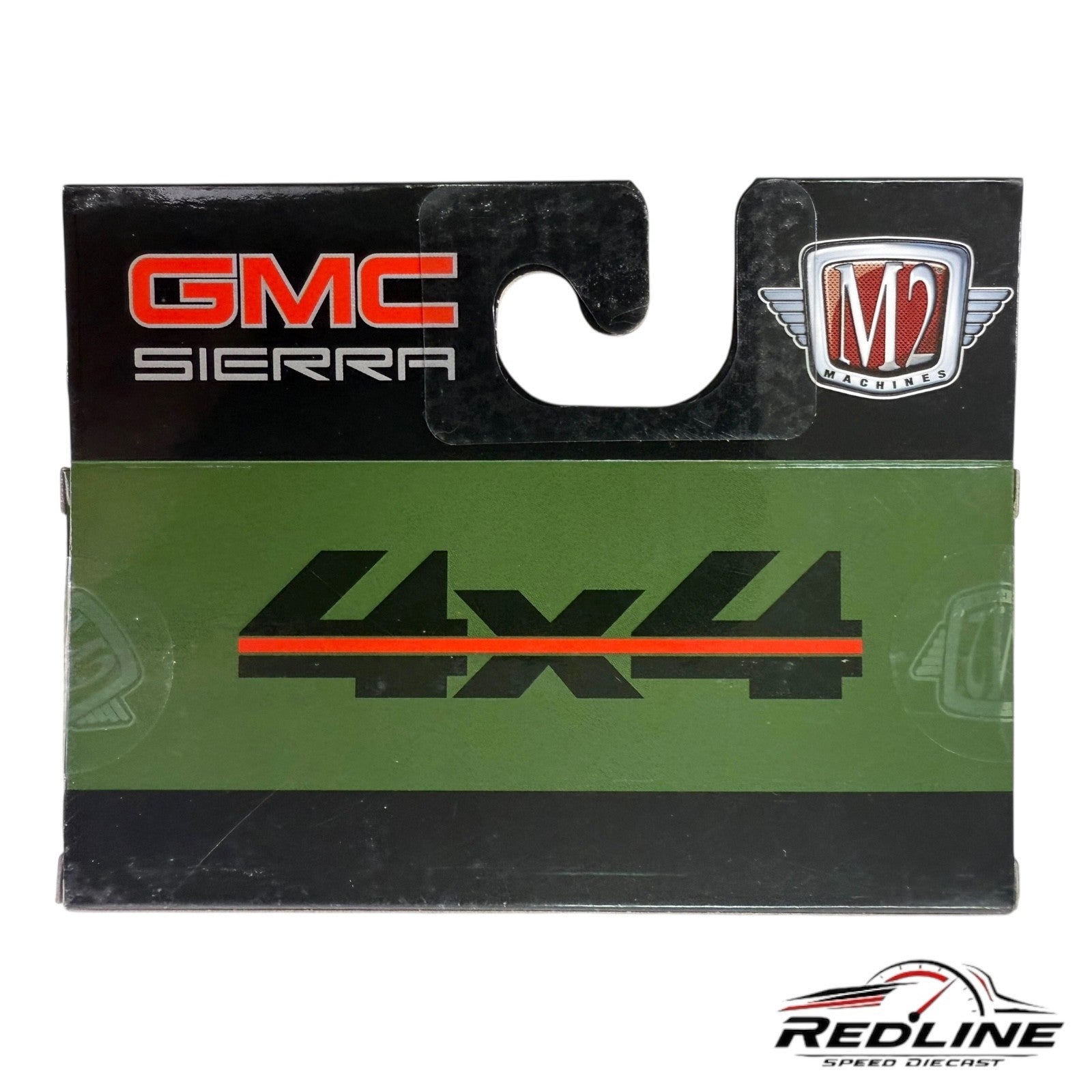 🇺🇸M2 Machines 1998 GMC Sierra 1500 4x4 Green WMTS17 22-06 H36🇺🇸