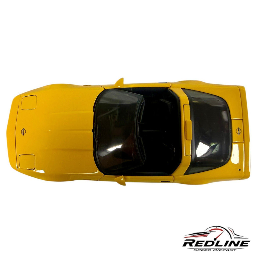 🦅🦅 Danbury Mint Chevrolet Corvette ZR-1 Competition Yellow 1:24 C2🦅🦅