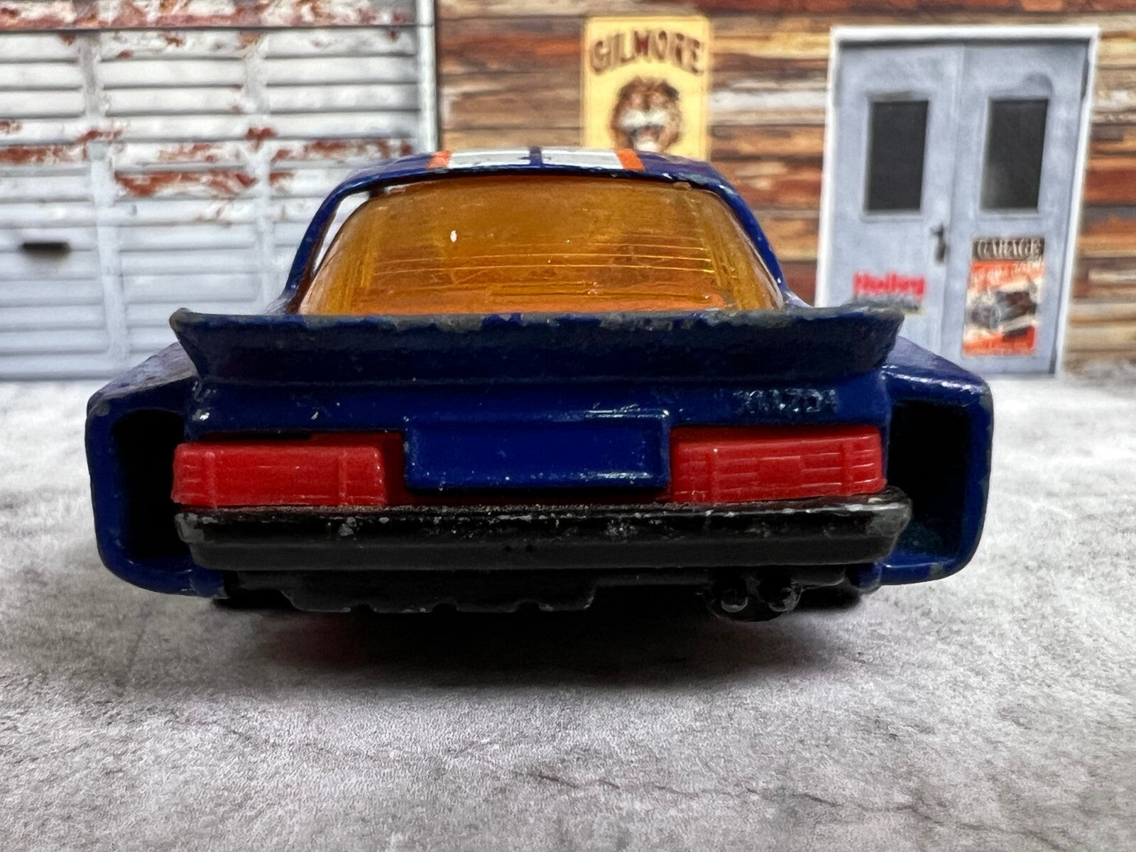 🎌🎌🎌Matchbox 1982 Mazda RX7 Blue IMSA Body Made in Macau 1:58 C1🎌🎌
