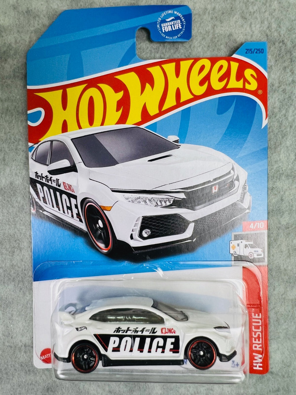 🔥🔥🔥Hot Wheels 2018 Honda Civic Type R White HW Rescue HW21🔥🔥🔥