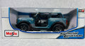 🇺🇸Maisto 1:18 2021Ford Bronco Badlands Blue Diecast  Special Edition🇺🇸