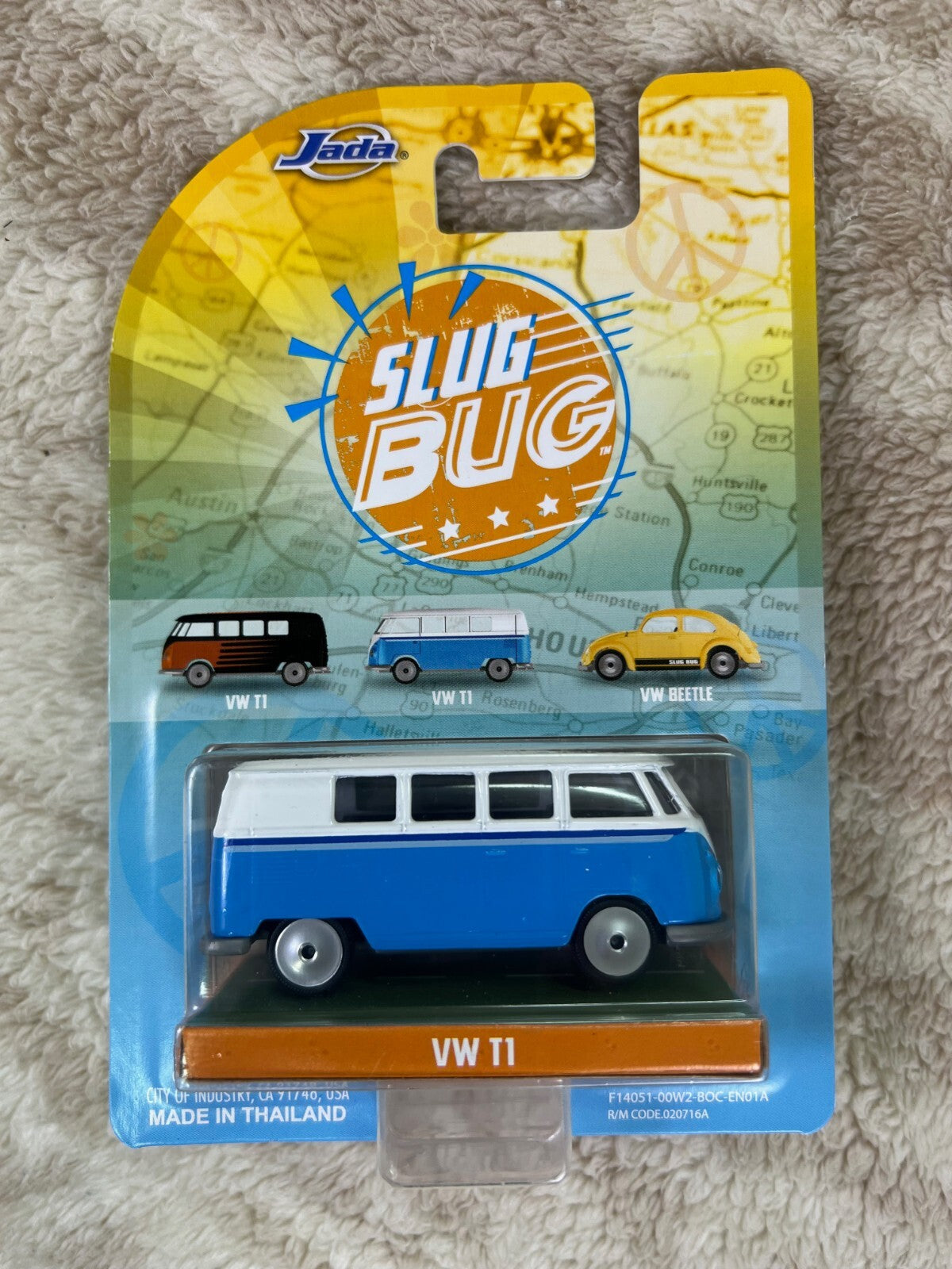 🇩🇪🇩🇪🇩🇪🇩🇪JADA Punch Buggy Slug Bug Volkswagen T1 Bus HW16🇩🇪🇩🇪🇩🇪🇩🇪