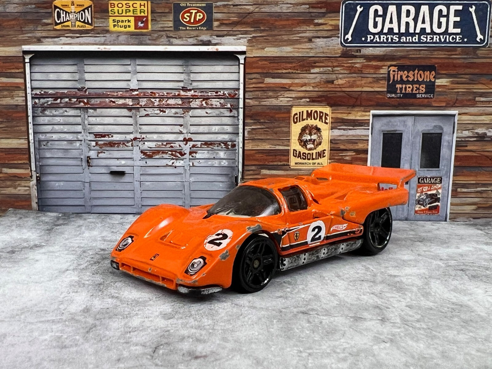 🇮🇹🇮🇹🇮🇹🇮🇹Hot Wheels Ferrari 512M J3246 #2 Orange C9🇮🇹🇮🇹🇮🇹🇮🇹