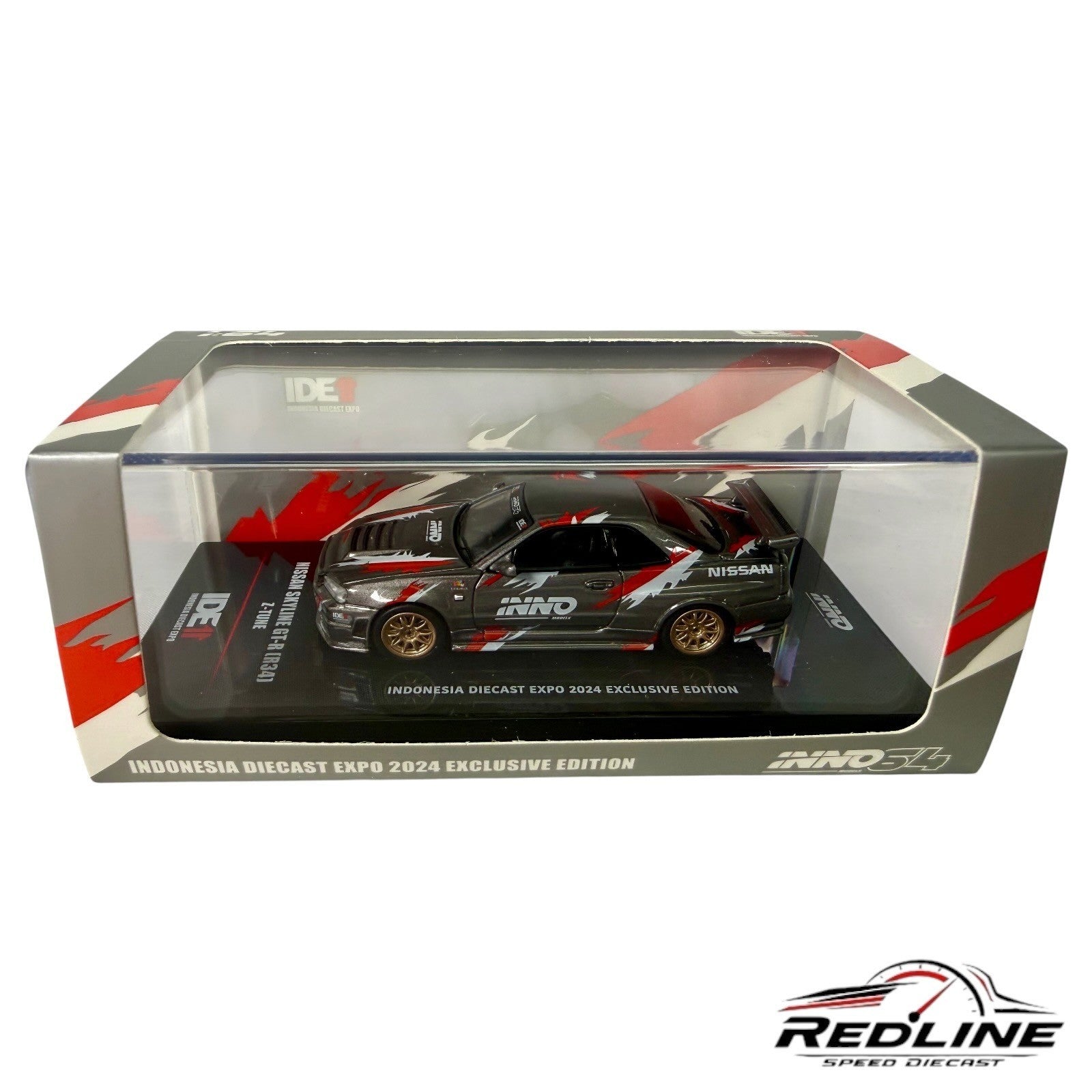 🎌🎌INNO64 Nissan Skyline GT-R R34 Z-TUNE IDE Expo 2024 Exclusive H15🎌🎌