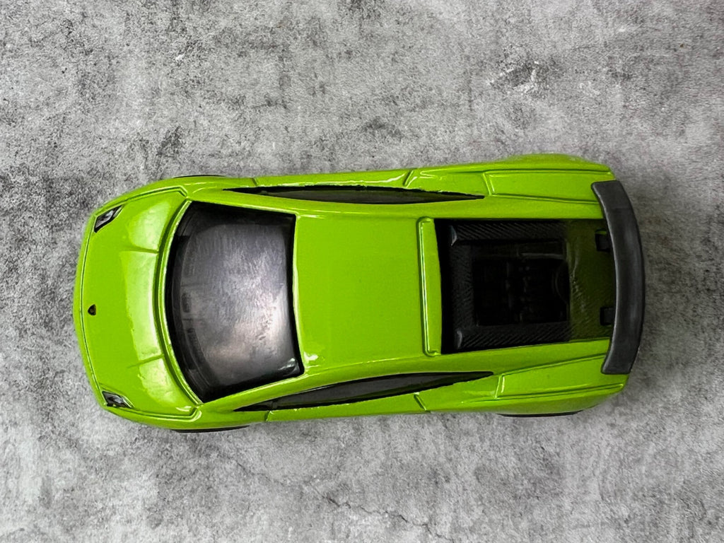 🇮🇹🇮🇹Hot Wheels  Lamborghini Gallardo LP 570-4 Superleggera Green C11🇮🇹🇮🇹