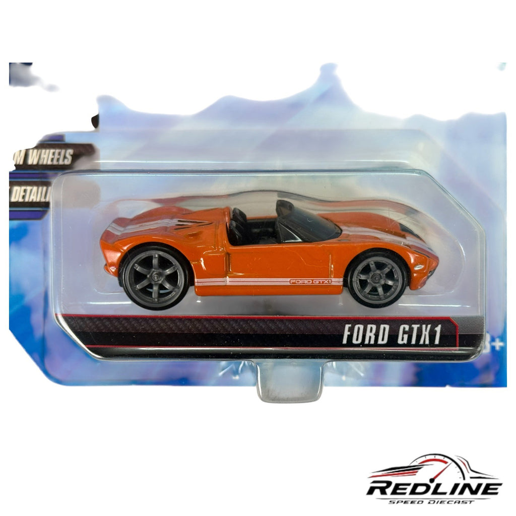 🇺🇸Hot Wheels Speed Machines Ford GTX1 Orange 1:64 🇺🇸