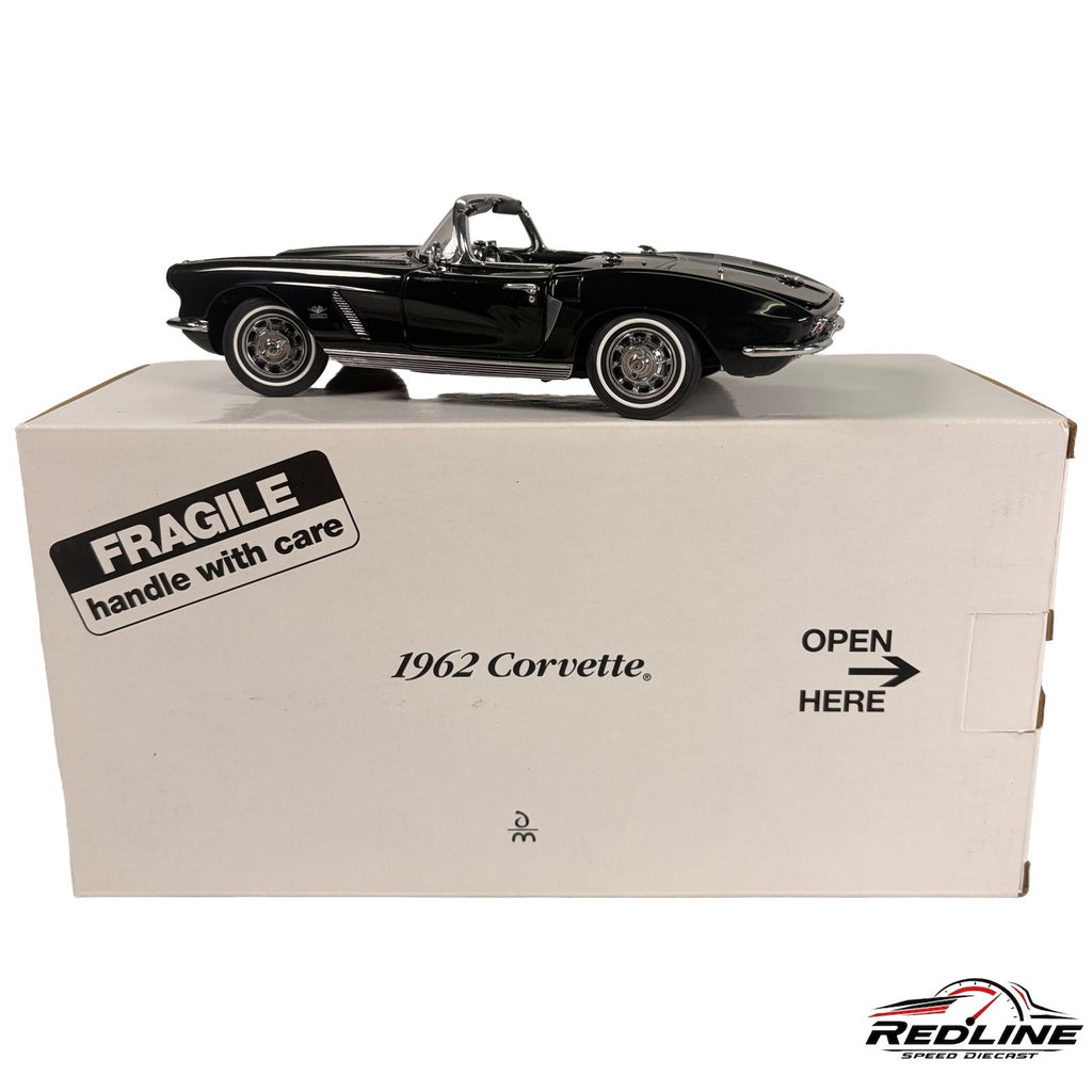 🇺🇸🇺🇸Danbury Mint 1962 Chevrolet Corvette Black 1:64🇺🇸🇺🇸
