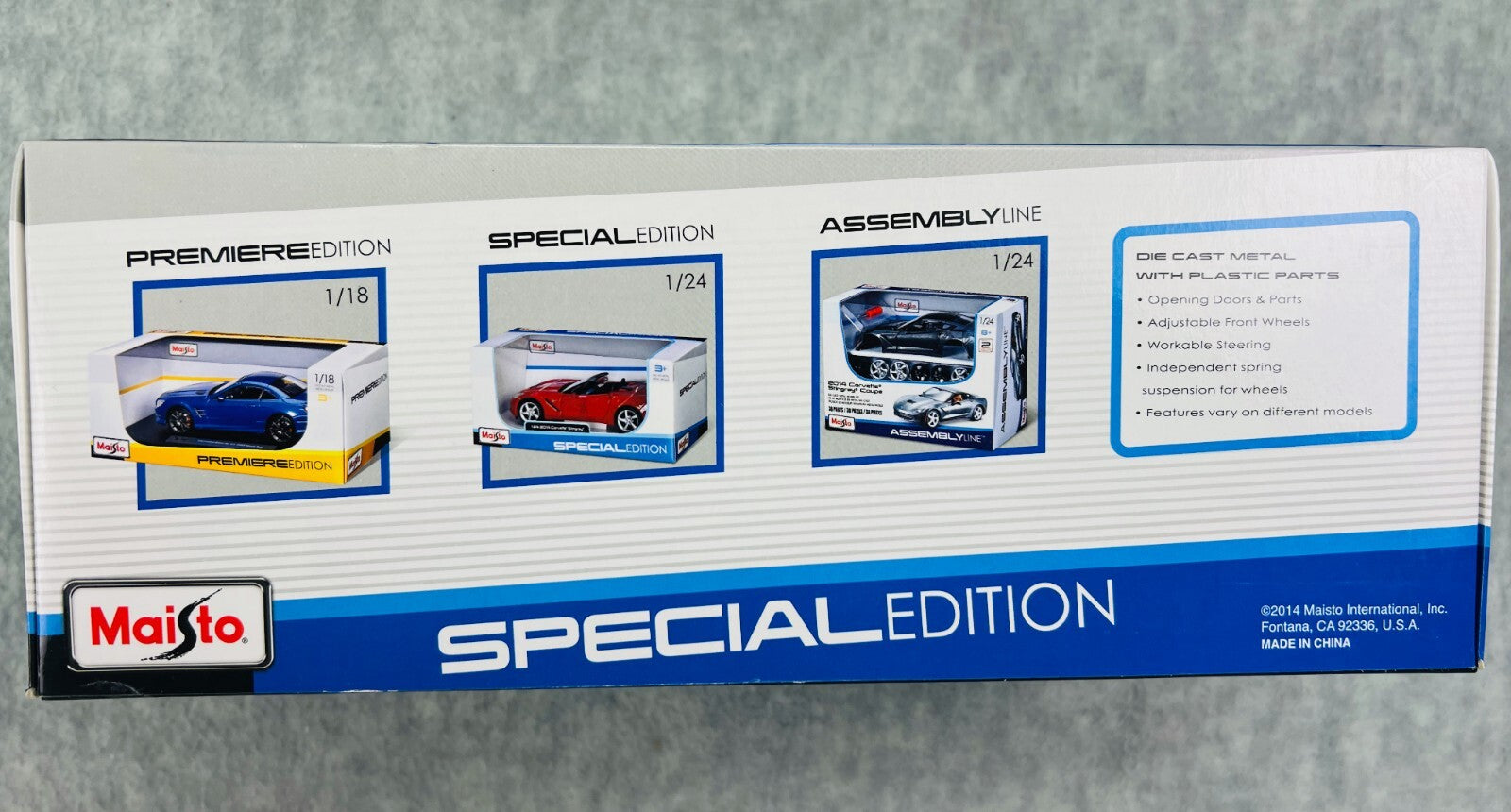 🇺🇸🇺🇸Maisto 1949 FORD CONVERTIBLE Special Edition Blue 1:18 Scale🇺🇸🇺🇸