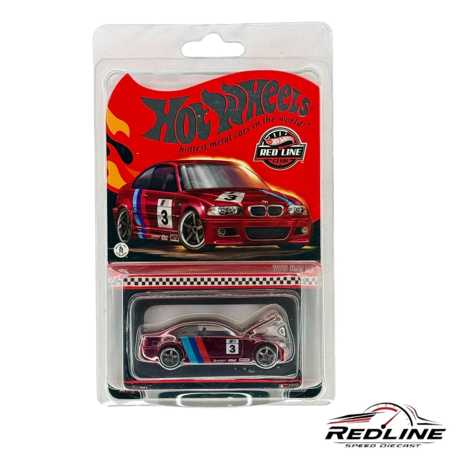 🇩🇪Hot Wheels RLC Exclusive 2006 BMW M3 RED H22🇩🇪