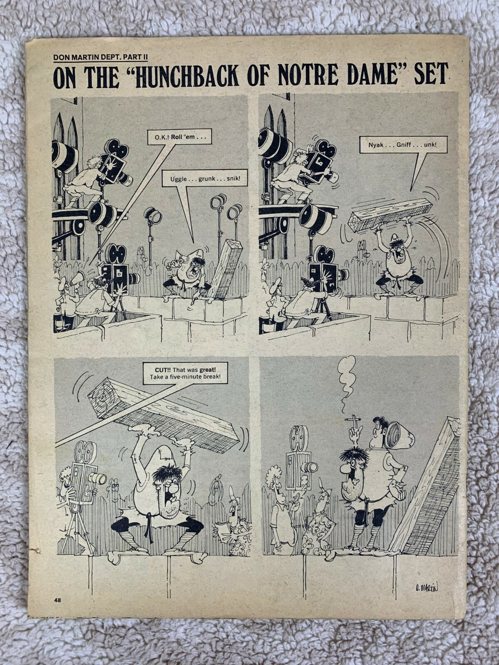 MAD Magazine 142 - April 1971 - This Country is Out of Order MISSING FRONT/BACK