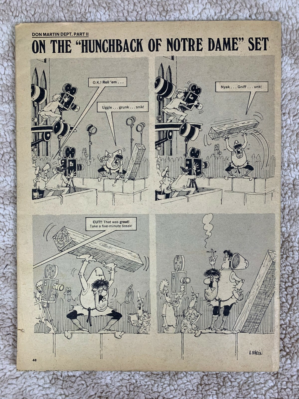 MAD Magazine 142 - April 1971 - This Country is Out of Order MISSING FRONT/BACK