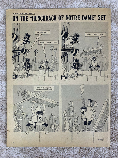 MAD Magazine 142 - April 1971 - This Country is Out of Order MISSING FRONT/BACK