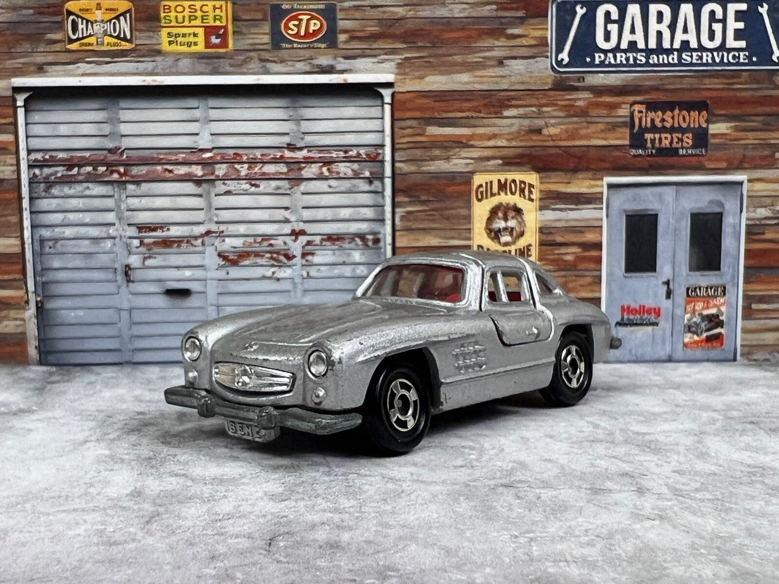 🇩🇪🇩🇪Vintage Tomy Tomica Pocket Cars MERCEDES BENZ 300 SL NO. F19 C3🇩🇪🇩🇪