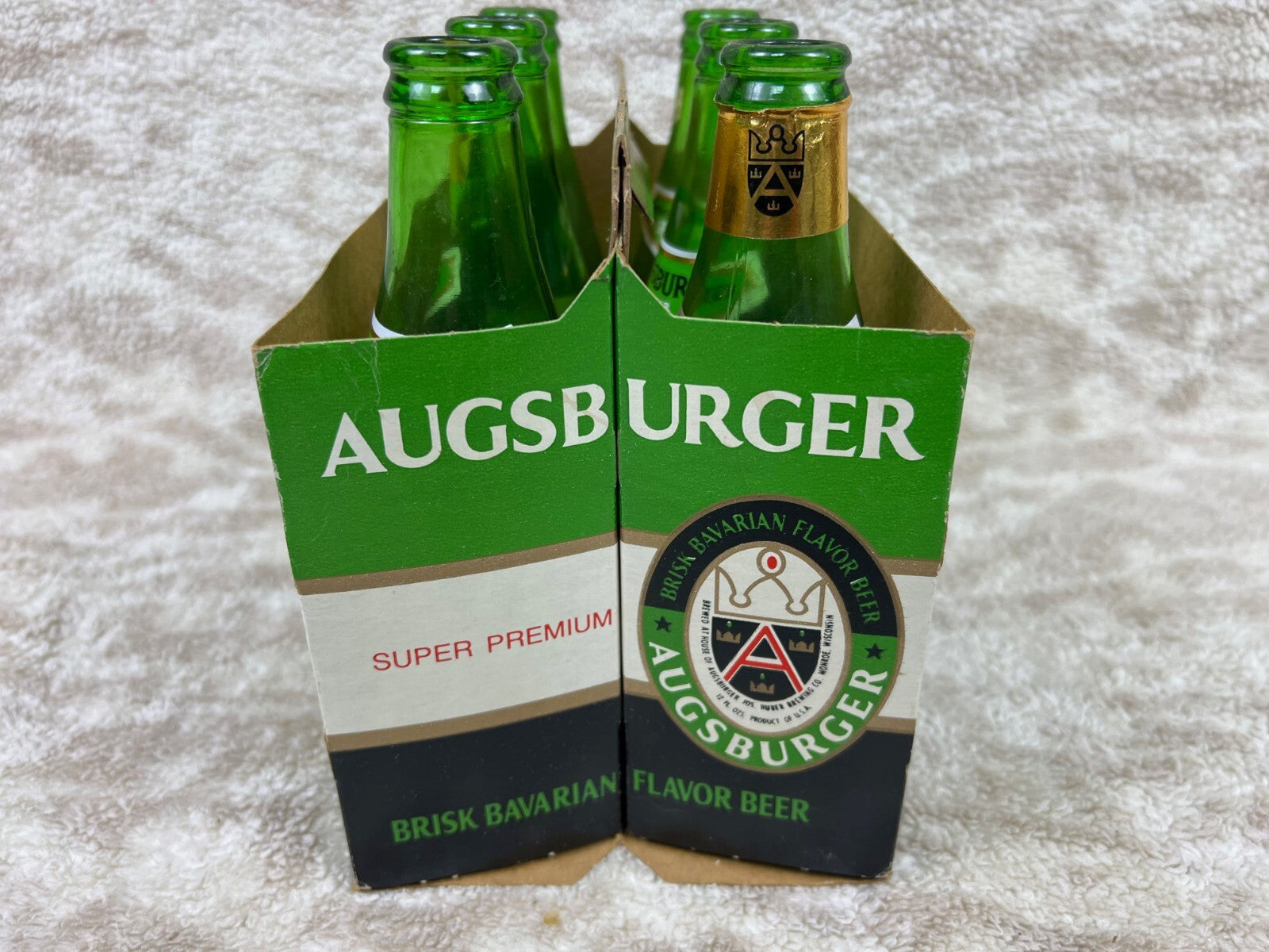 🇩🇪🍺🍺🍺🍺Augusburger Beer Bottle 6 Pack w/Carrier🍺🍺🍺🍺🇩🇪