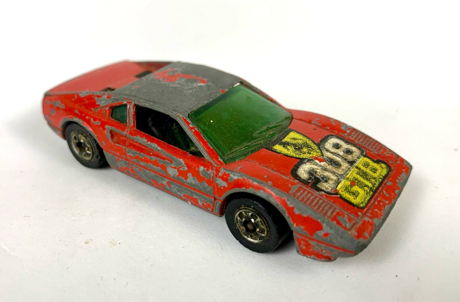 🔥🔥Vintage Mattel Hot Wheels 1977 Ferrari 308 GTB Racebait 308 Hong Kong 🔥🔥