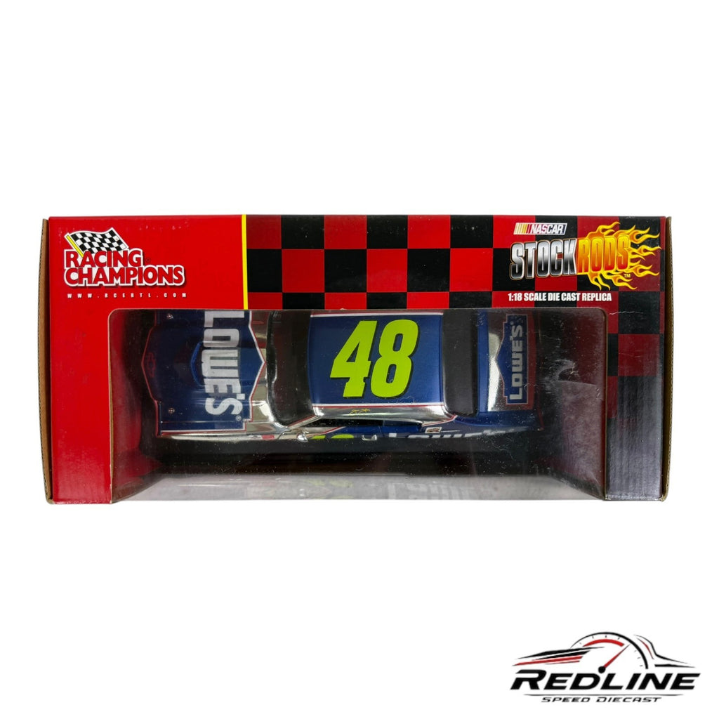 🏁Racing Champions Jimmie Johnson #48 Lowes 1970 Chevelle Chrome 1/199 1:18 C3🏁