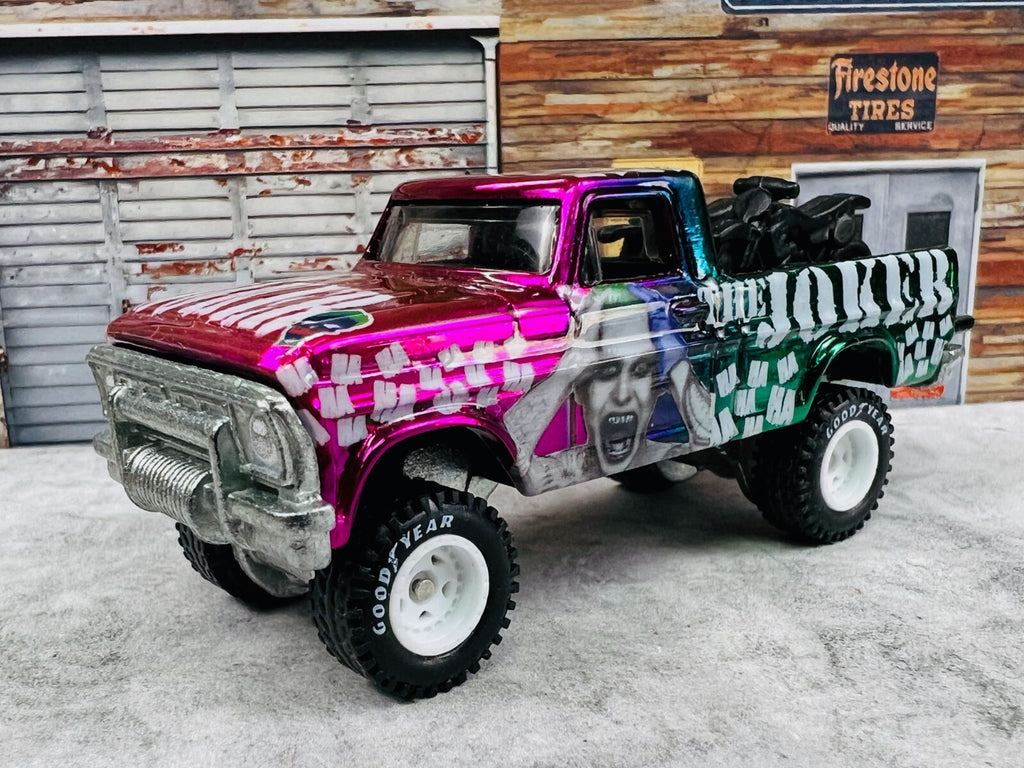 🇺🇸Hot Wheels Texas Drive 'em The Joker Custom LOOSE 🇺🇸