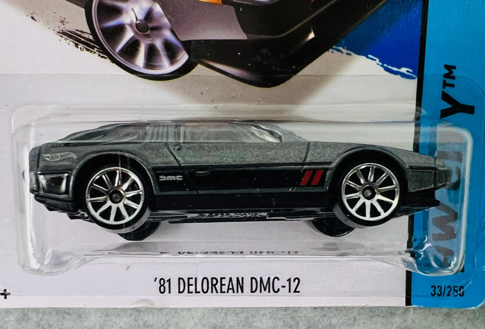 🔥🔥🔥Hotwheels Delorean DMC-12 Grey Silver Mattel HW City 1/64 H30🔥🔥🔥