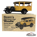 🇺🇸Jim Beam 1929 Ford Model A Woodie Station Wagon Car Decanter EMPTY🇺🇸
