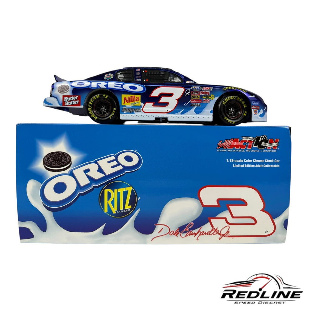 🏁Action 10th Anniversary Dale Earnhardt Jr. #3 Oreo Ritz Monte Carlo 1:24 A1🏁