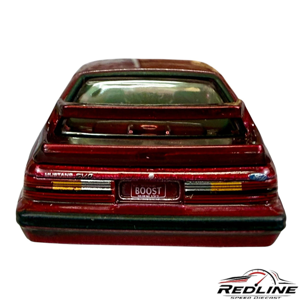 🇺🇸🇺🇸🇺🇸Auto World Ford Mustang SVO ULTRA RED CHASE C20🇺🇸🇺🇸🇺🇸