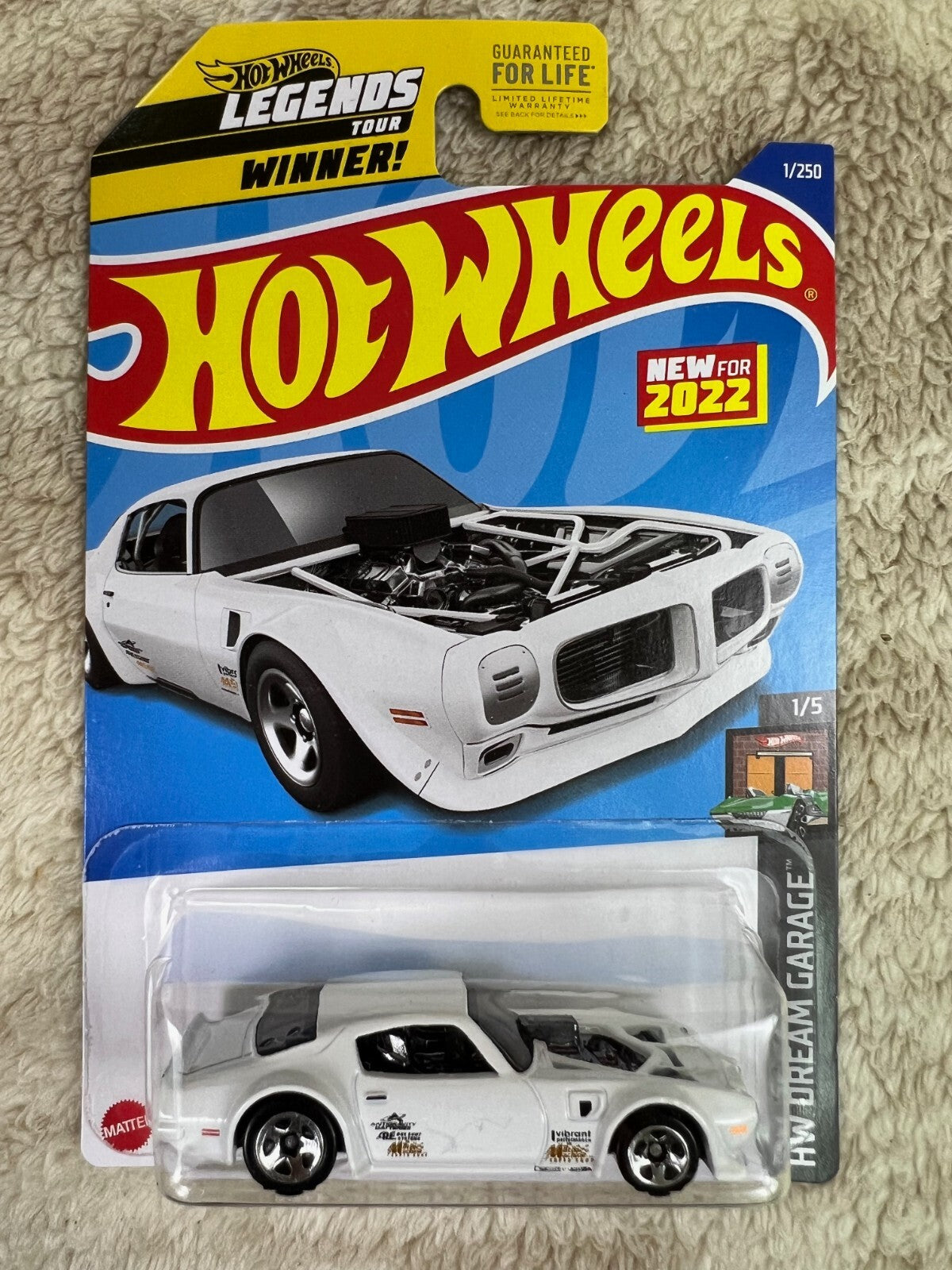 🔥🔥Hot Wheels Legends Tour Winner HW Dream Garage 1970 Pontiac Firebird HW18🔥