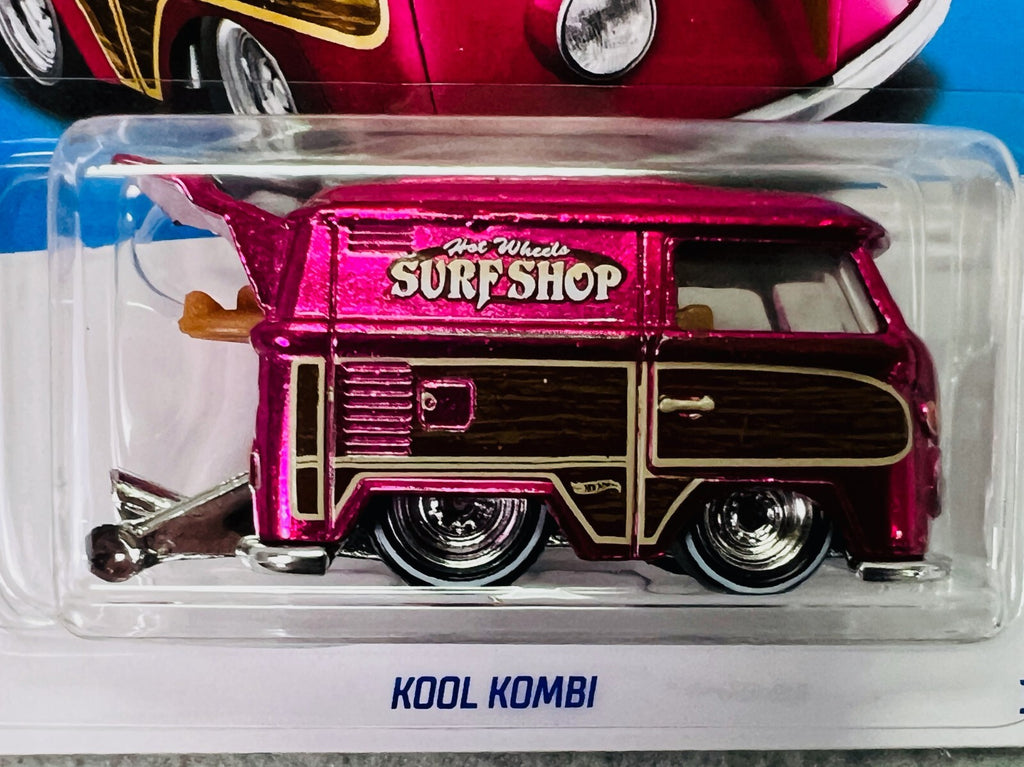 🇩🇪🇩🇪Hot Wheels 2024 Legends Tour Kool Kombi Surf Shop Pink H35🇩🇪🇩🇪