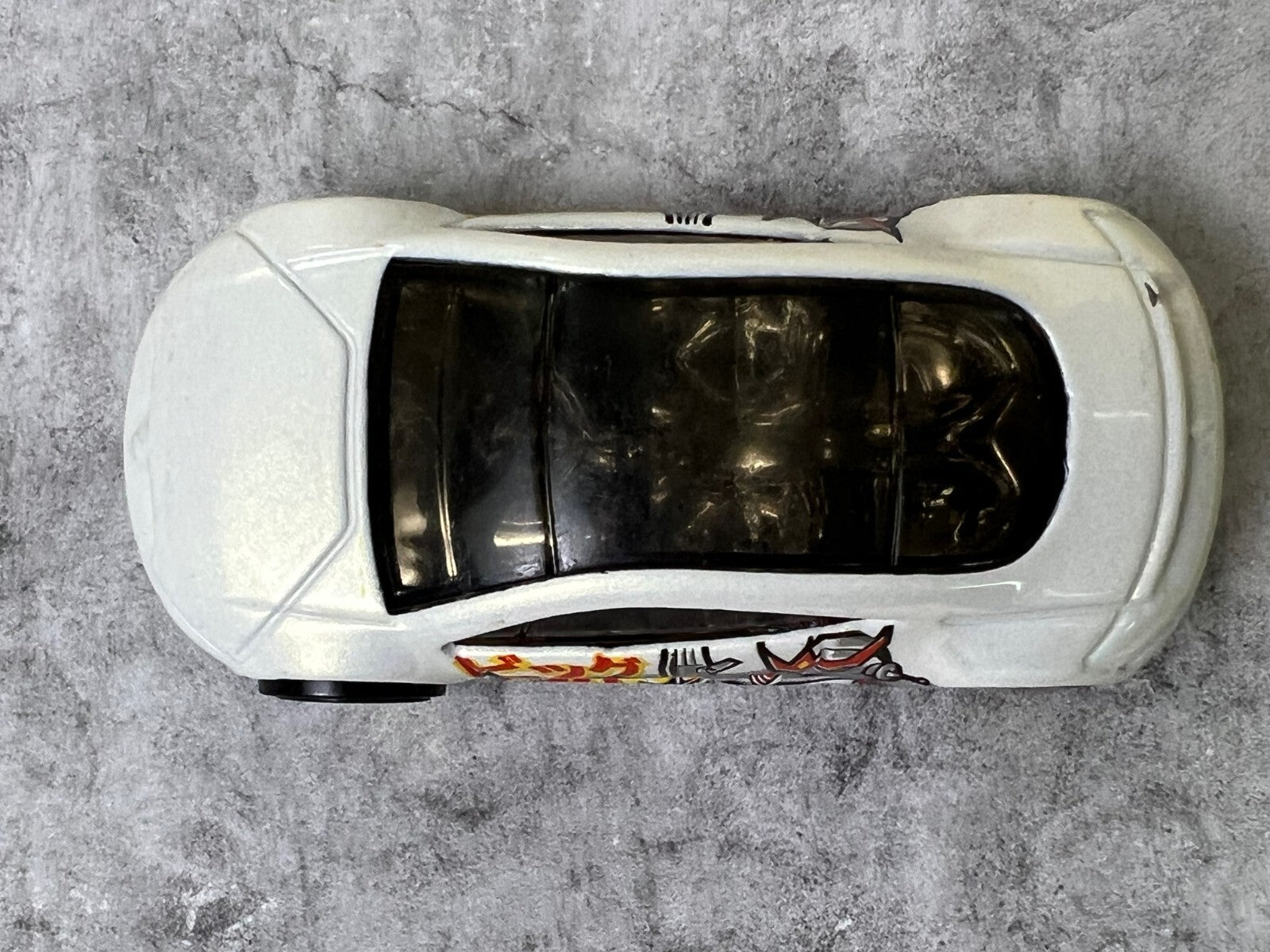 🎌🎌HOT WHEELS  White Mitsubishi Eclipse Concept Car C1🎌🎌