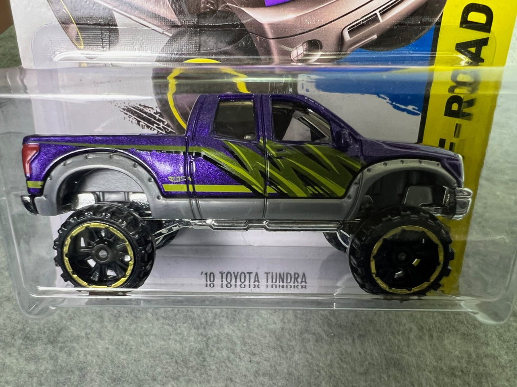 🔥🔥🔥Hot Wheels '10 Toyota Tundra Purple HW Off-Road 2014 HW21🔥🔥🔥