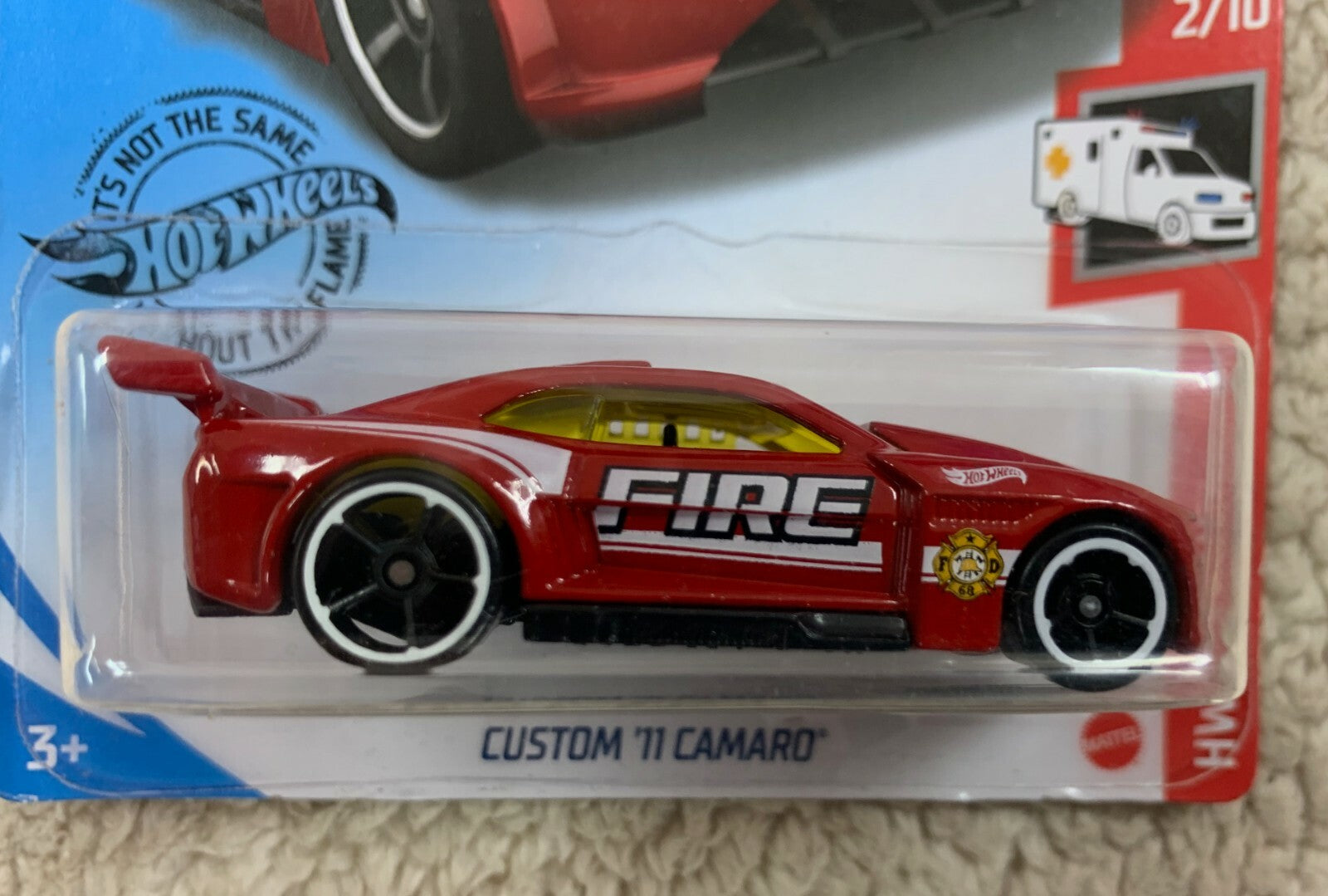2020 Hotwheels HW Rescue Custom 2011 Camaro Fire Rescue 2/10 HW Rescue Series H5