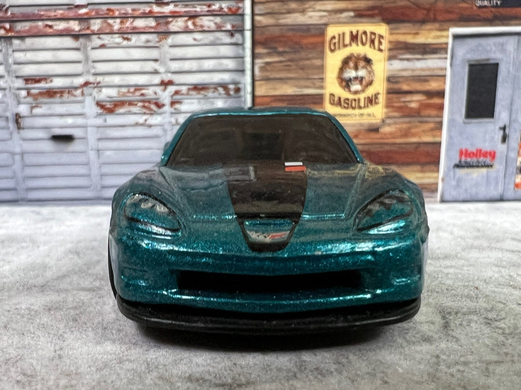 🔥🔥🔥🔥 Hot Wheels HW City Night Burnerz '11 Corvette Grand Sport C14🔥🔥🔥🔥