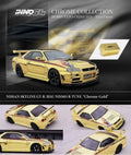 🎌Inno64 Nissan GT-R R34 Nismo R-Tune Gold Chrome Hobby Expo CHINA 2023 H15🎌