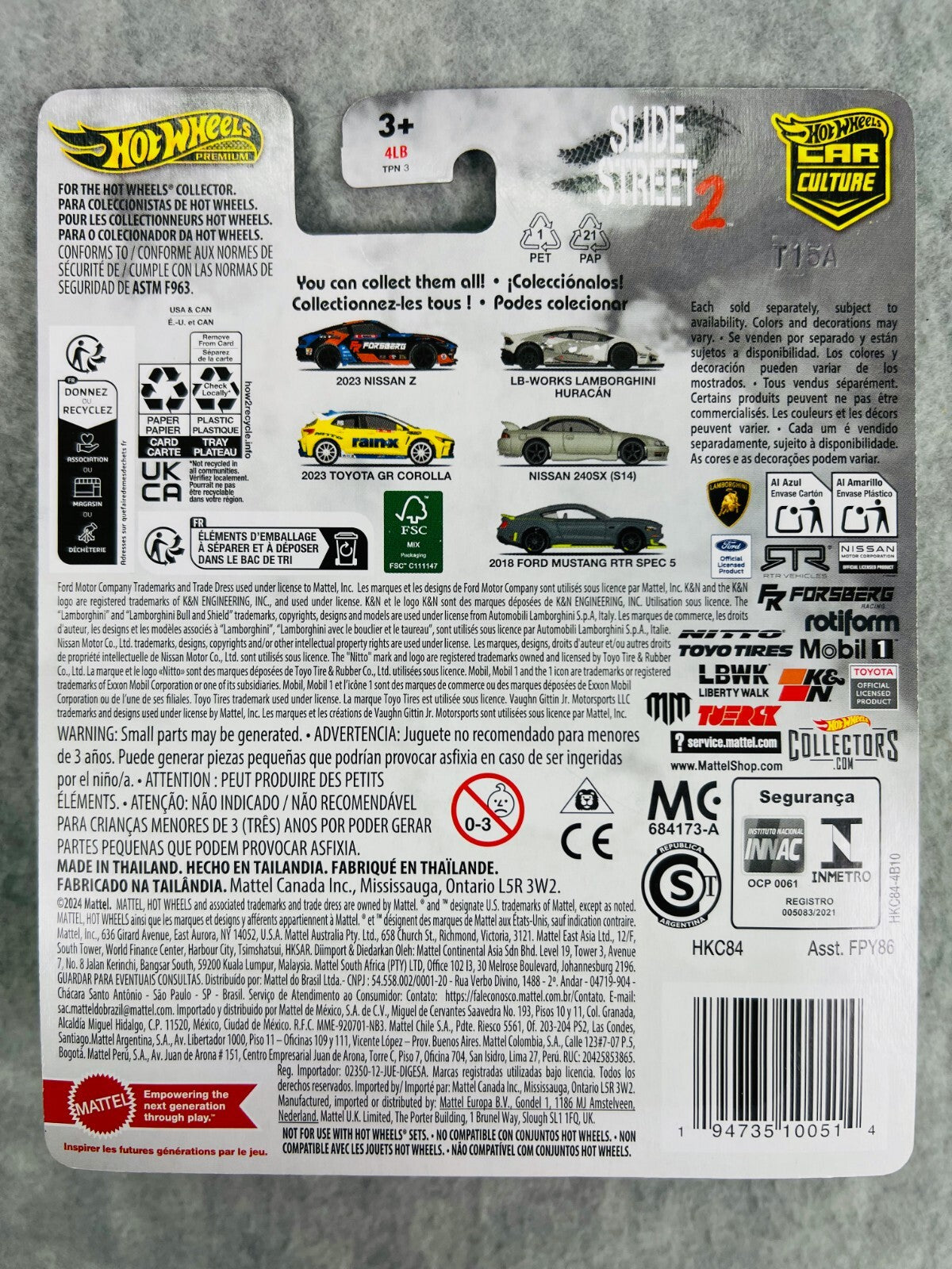 🇮🇹🇮🇹Hot Wheels Premium LB-Works Liberty Walk Lamborghini Huracan H32🇮🇹🇮🇹