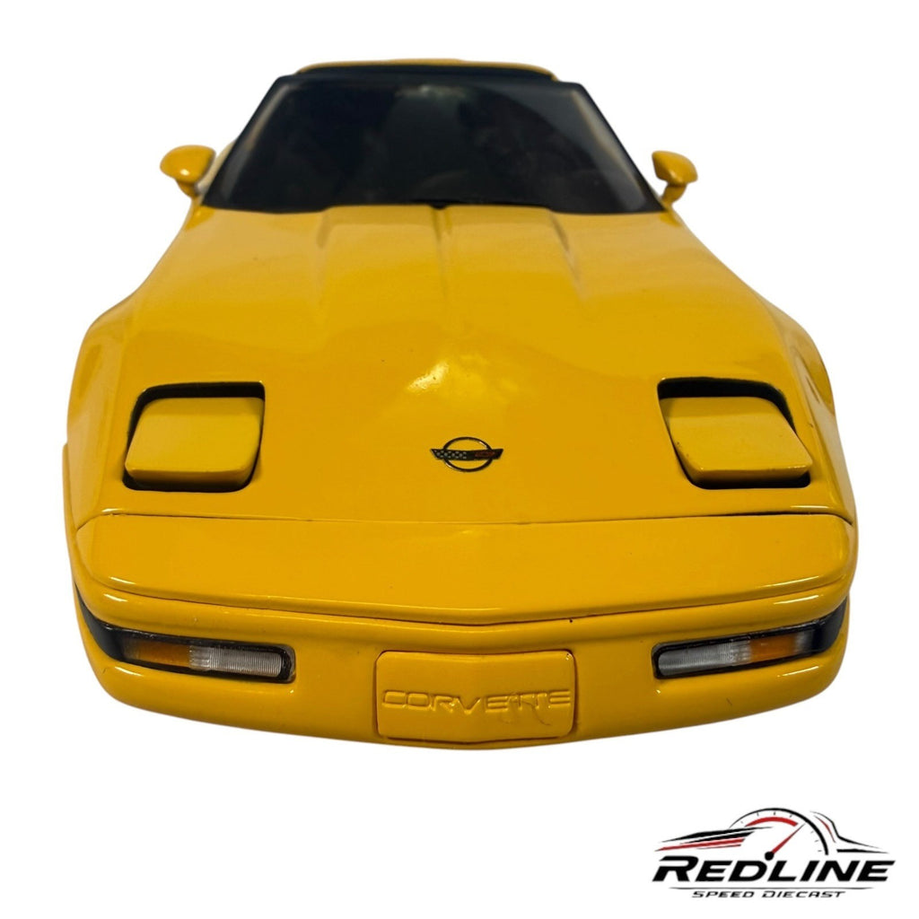 🦅🦅 Danbury Mint Chevrolet Corvette ZR-1 Competition Yellow 1:24 C2🦅🦅