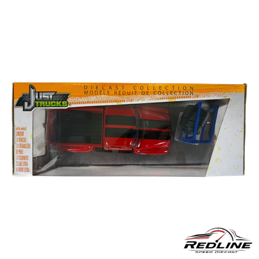 🇺🇸Jada Toys Just Trucks Red 1956 Ford F-100 Pickup 1:24🇺🇸