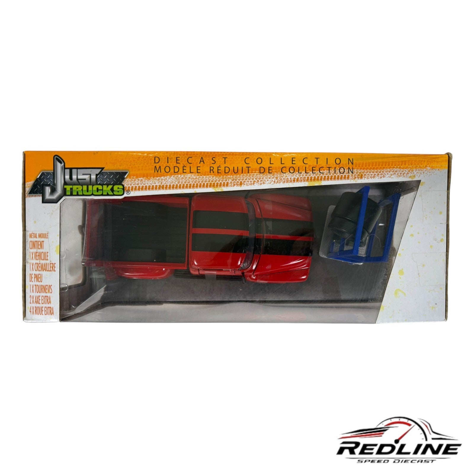 🇺🇸Jada Toys Just Trucks Red 1956 Ford F-100 Pickup 1:24🇺🇸
