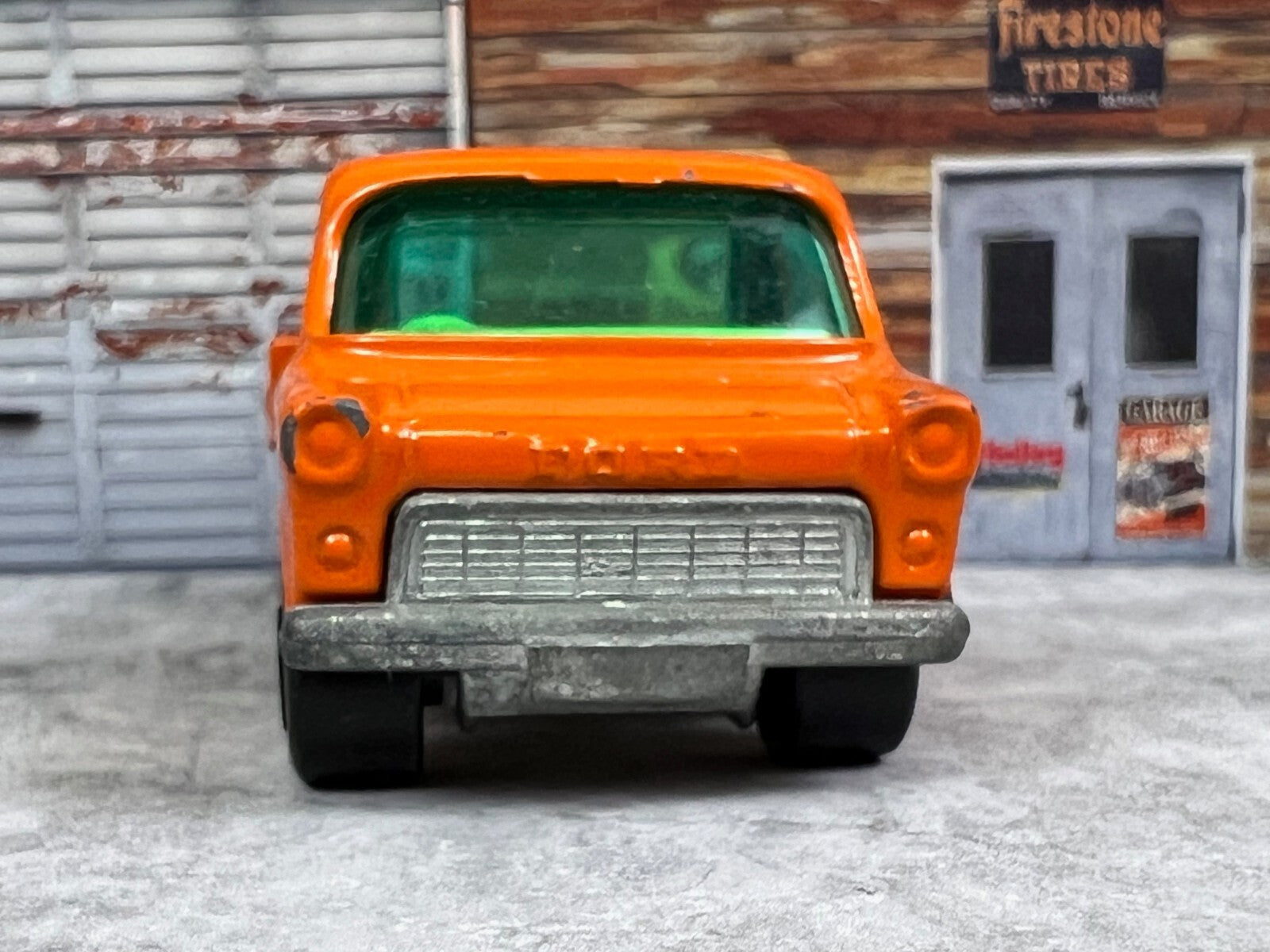 🔥Vintage Matchbox No. 66 Orange Ford Transit Superfast 1977 Lesney England C1🔥