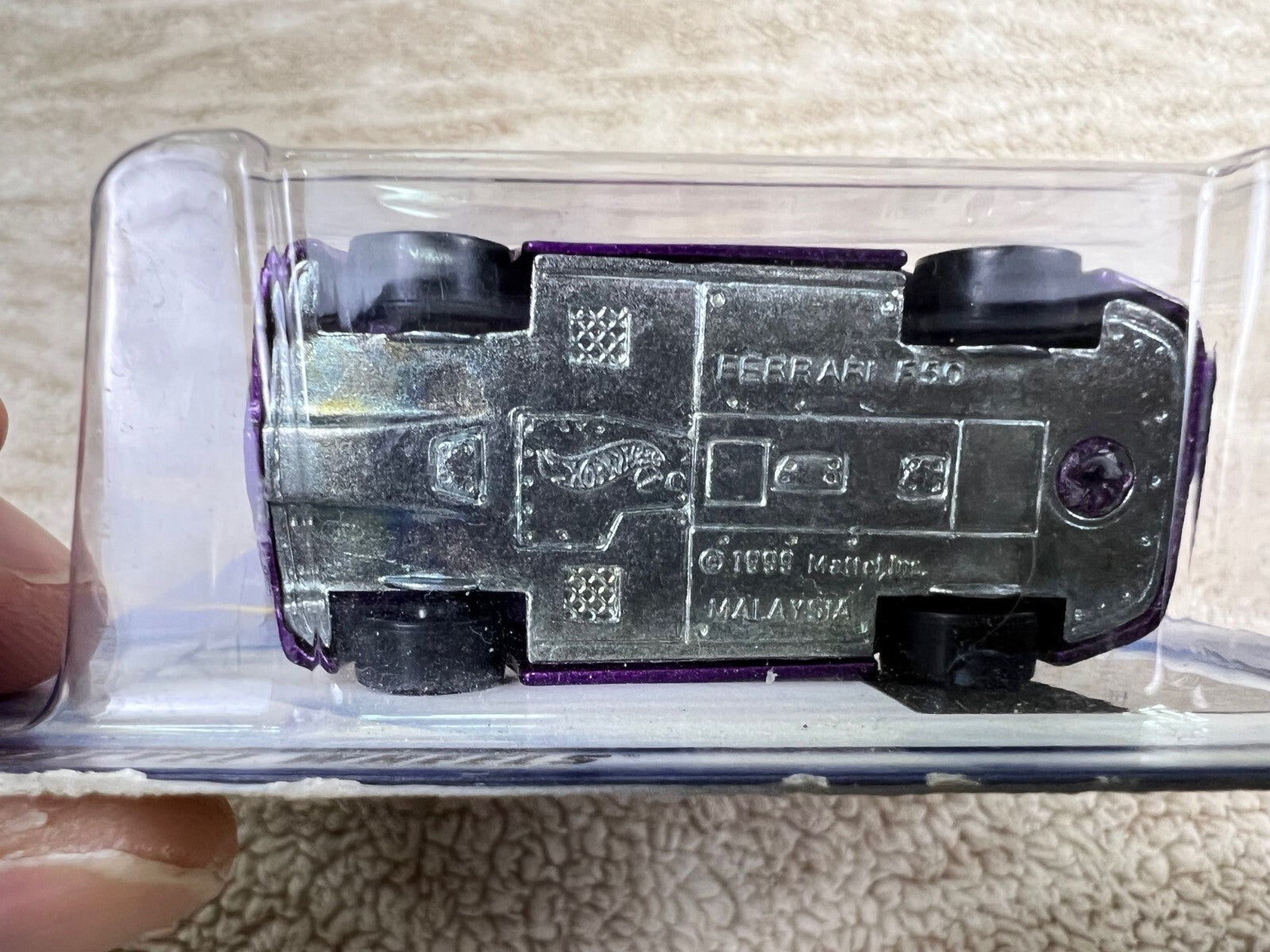 🇮🇹🇮🇹🇮🇹🇮🇹Hotwheels Ferrari F50 Purple #238 Diecast Car HW06🇮🇹🇮🇹🇮🇹
