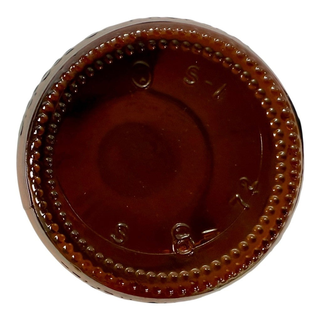 🔥Vintage Hamm's Beer Bottle 7 3/8" High Embossed Design Below Neck Label🔥