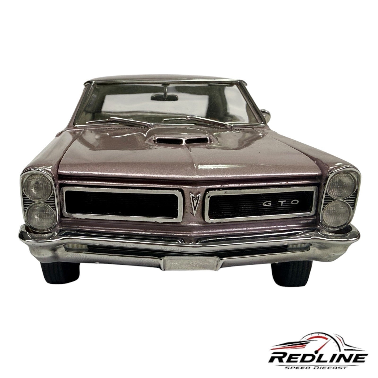🇺🇸Danbury Mint 1965 Pontiac GTO Pink 1:24 C1🇺🇸