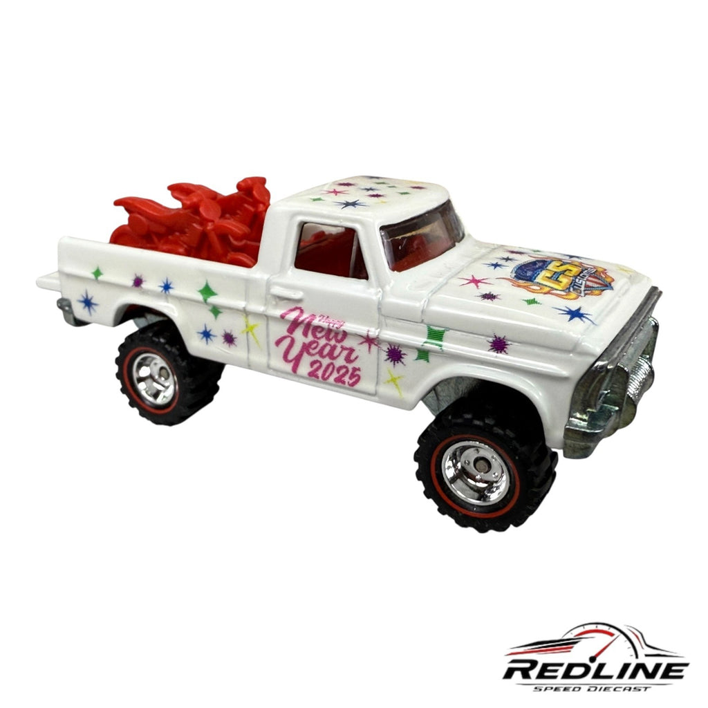 🇺🇸🇺🇸Hot Wheels Texas Drive 'em CUSTOM Happy New Year 2025 LOOSE 🇺🇸🇺🇸