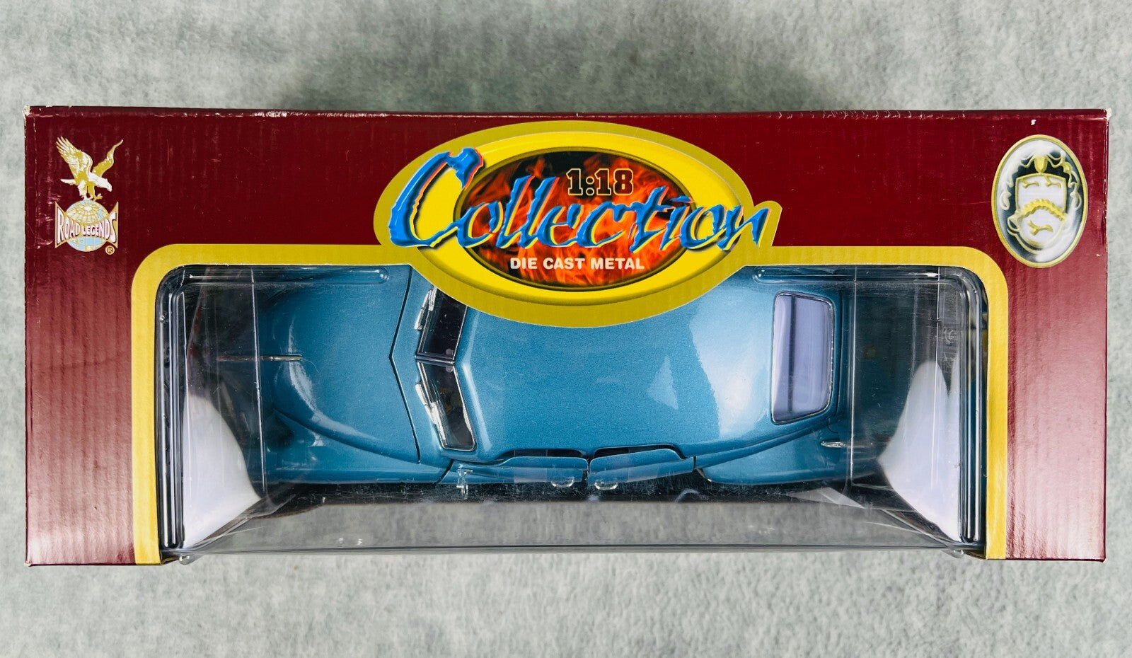 🇺🇸🇺🇸🇺🇸Road Legends 1948 Tucker Teal Blue 1:18 Scale🇺🇸🇺🇸🇺🇸
