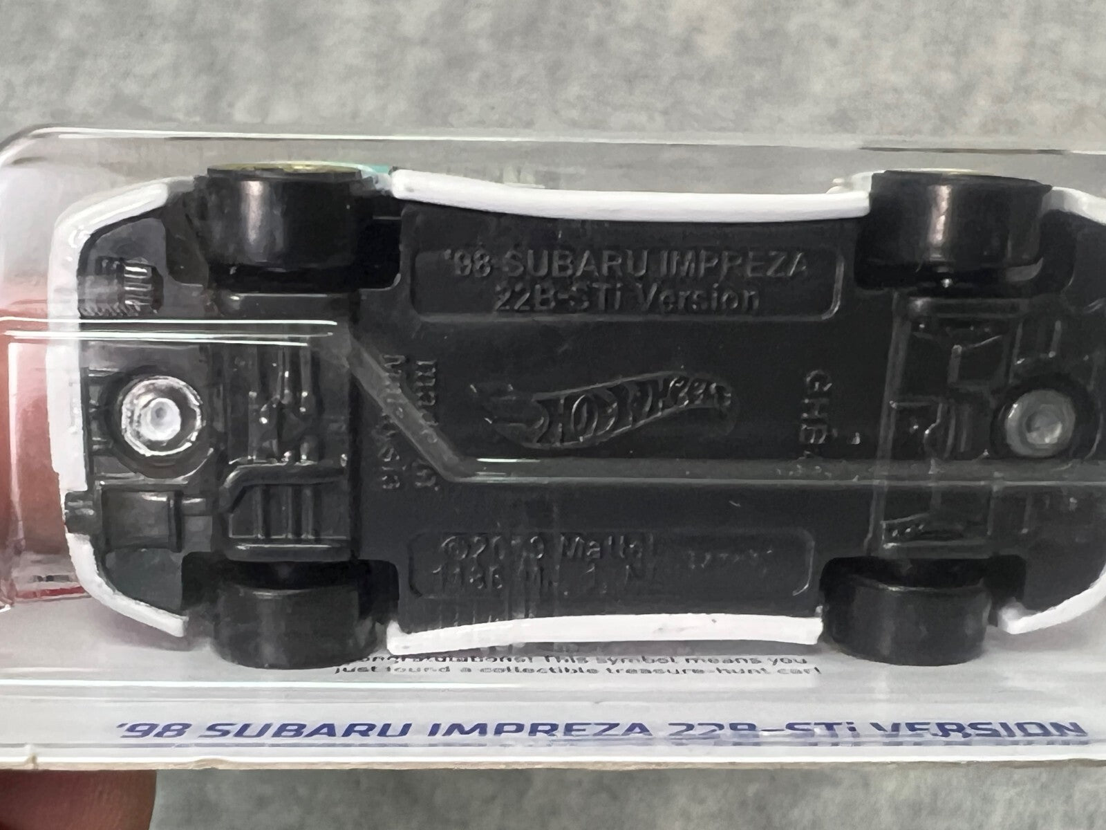 🏁Hot Wheels Treasure Hunt '98 Subaru Impreza 22B-STi Version Rally Champs H24🏁