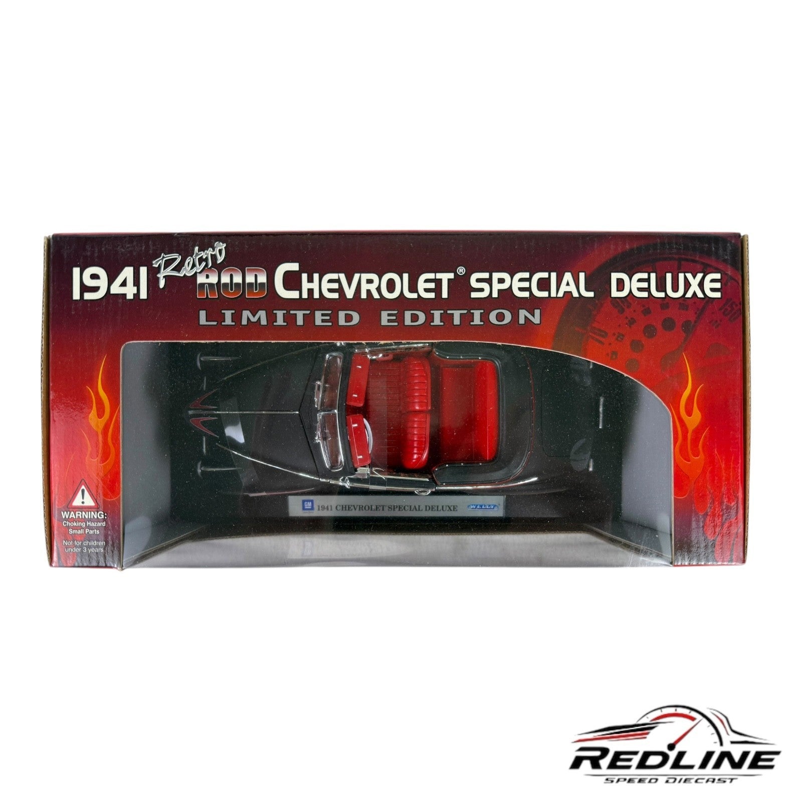 🇺🇸Welly Retro Rod 1941 Chevy Special Deluxe Limited Edition 1:18 LN🇺🇸