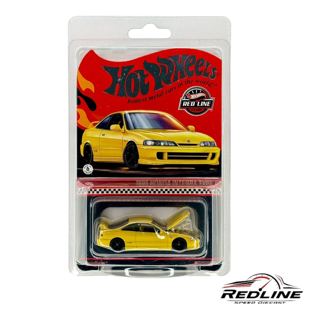 🎌🎌Hot Wheels RLC Exclusive 1995 Honda Integra Type-R Yellow JDM H14🎌🎌