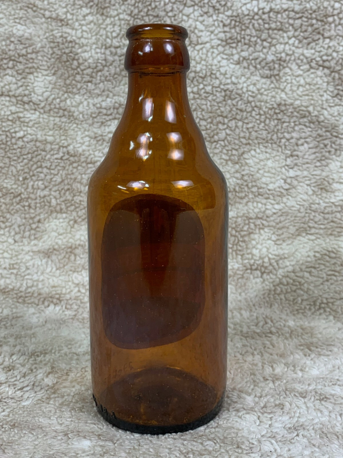 ***Vintage Einsieder Spezial Bier Beer Bottle Glass Brown Empty Barware BB02****
