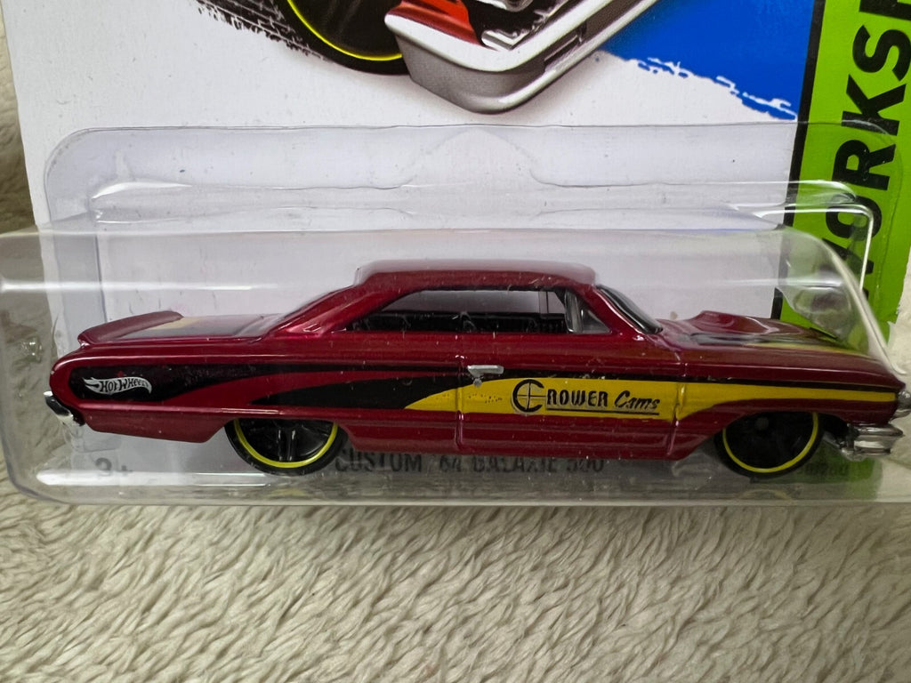 🔥🔥🔥🔥Hotwheels  Custom Ford Galaxie 500 Crower Cams HW Workshop HW12🔥🔥🔥🔥