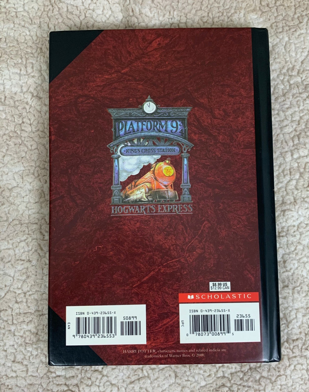 ****Harry Potter Platform 9 3/4 Hogwarts Express Journal King's Cross Station***