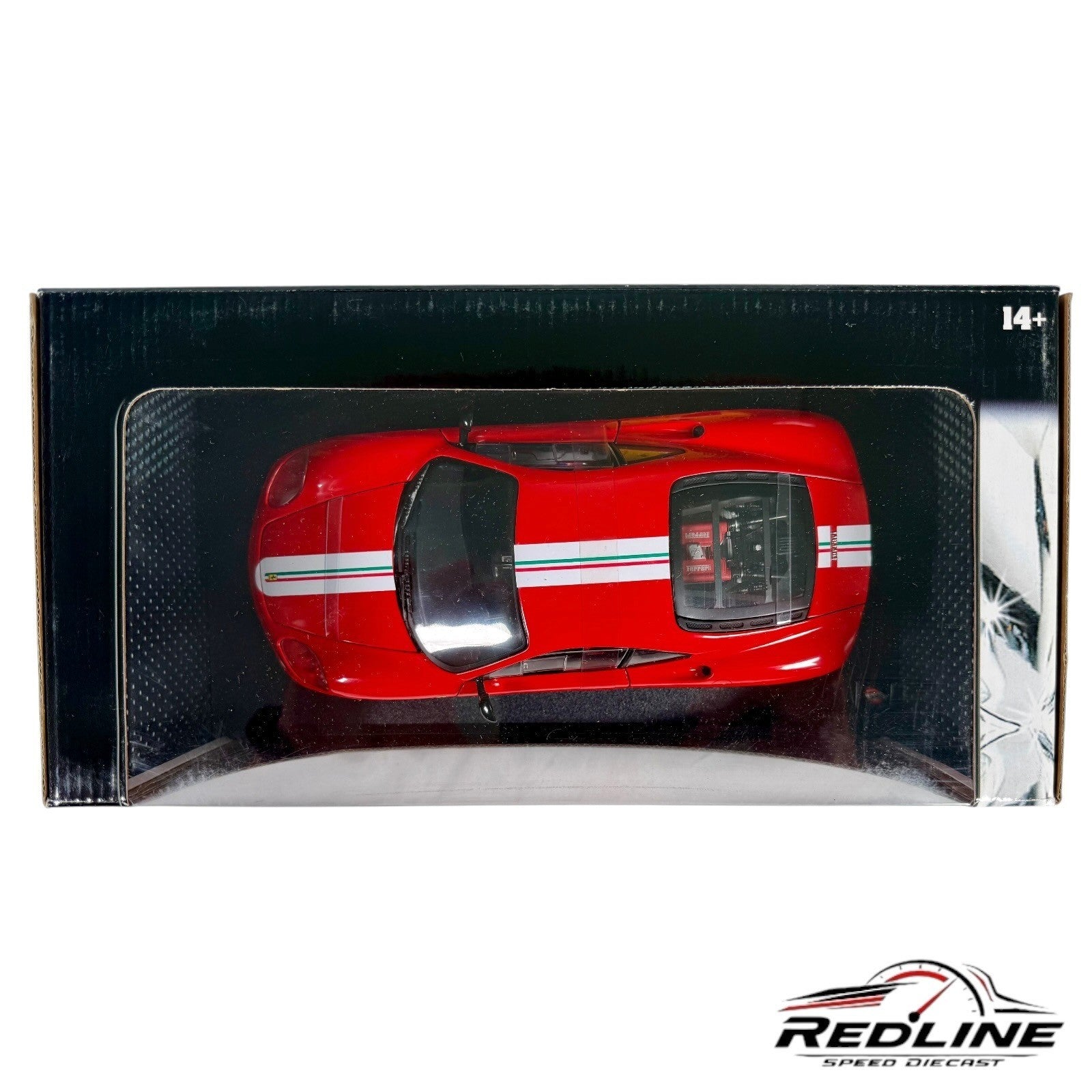 🇮🇹🇮🇹Hot Wheels Ferrari 360 Challenge Stradale Red 1:18 C3🇮🇹🇮🇹